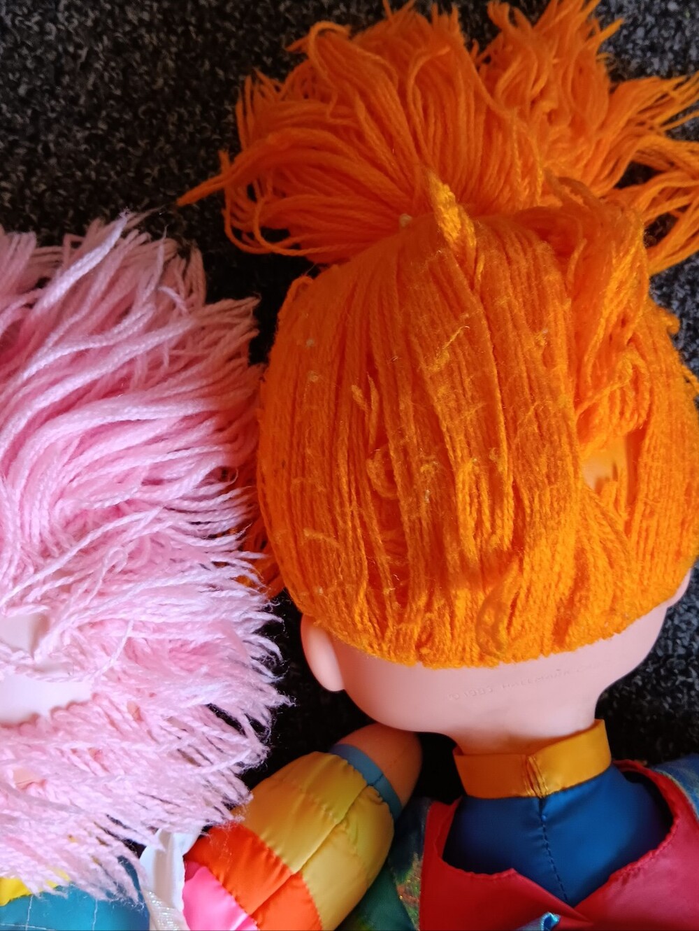 1983 Rainbow Brite, Tickled Pink & Mini Baby Brite Vintage Doll Set, 80s Kids - Picture 11 of 14